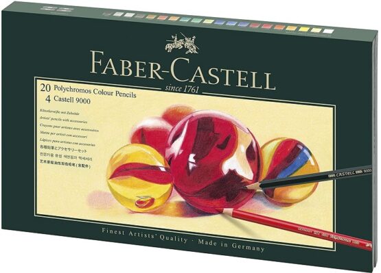 Faber-Castell 210051 - Set regalo Polychromos + Castell 90 - immagine 2