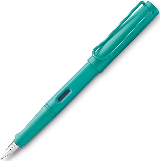LAMY 1234846 PENNA STILOGRAFICA SAFARI AQUA MARINA FUSTO IN ABS PENNINO M