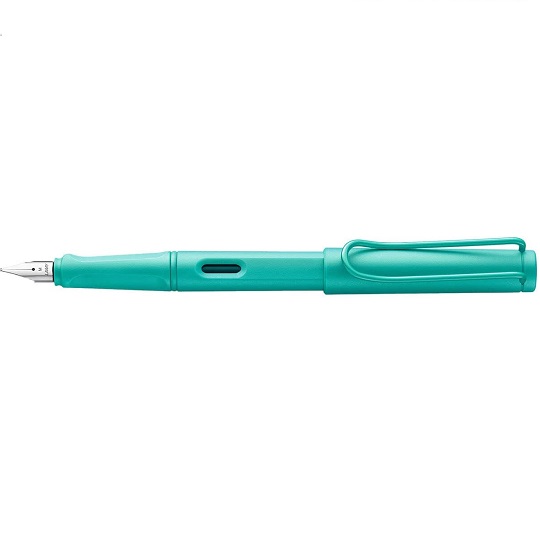 LAMY 1234846 PENNA  STILOGRAFICA SAFARI AQUA MARINA FUSTO IN ABS PENNINO M - immagine 2