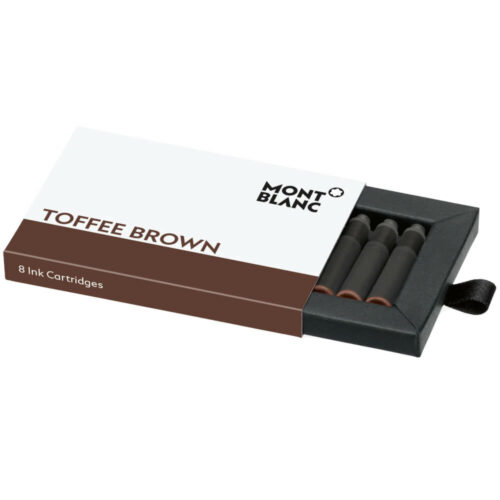 MONTBLANC 105189 - 128203 INK CARTRIDGE TOFFEE BROWN MARRONE