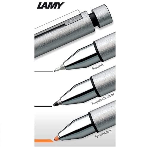 LAMY CP 1TRI PEN 759 PENNA MULTIFUNZIONE IN ACCIAIO INOX 1234764 - immagine 3