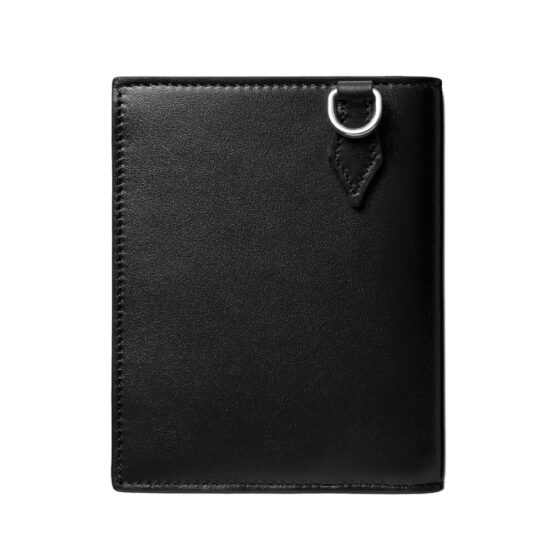 MONTBLANC 129677 PORTAFOGLI MEISTERSTÜCK 6 SCOMPARTI  CHIUSURA CON BOTTONCINO - immagine 2
