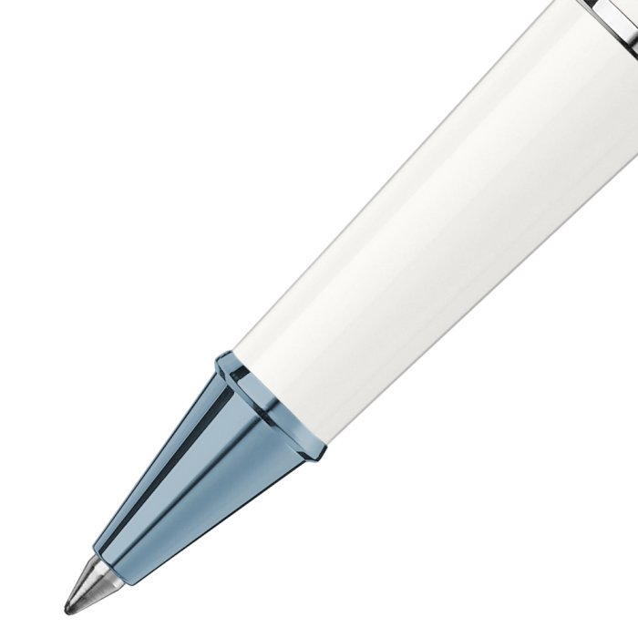 MONTBLANC 129400 ROLLER MEISTERSTÜCK GLACIER CLASSIQUE BIANCA - immagine 2