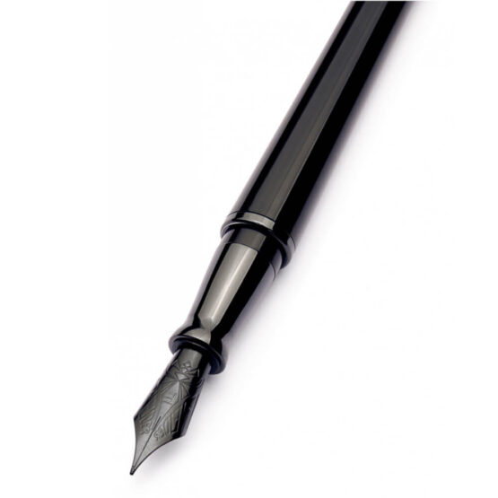 PINEIDER COLLEZIONE AVATAR UR PENNA STILOGRAFICA F COLOR GLOSSY BLACK PP4001056 - immagine 3