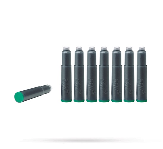 MONTBLANC 128204 INK CARTRIDGE COLORE IRISH GREEN (VERDE) - immagine 2