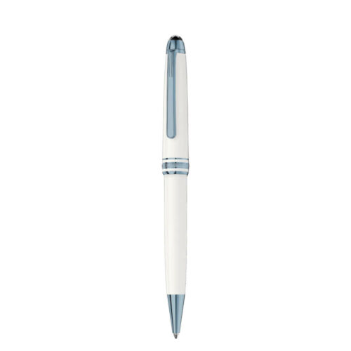 MONTBLANC 129401 MEISTERSTÜCK GLACIER WHITE PENNA A SFERA CLASSICA BIANCA