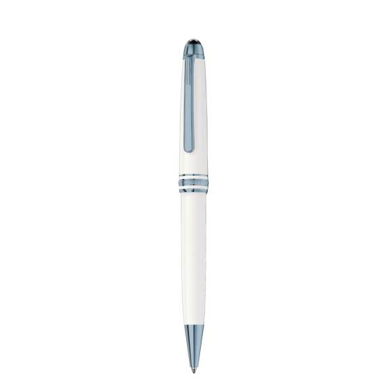 MONTBLANC 129401 MEISTERSTÜCK GLACIER WHITE PENNA A SFERA CLASSICA BIANCA