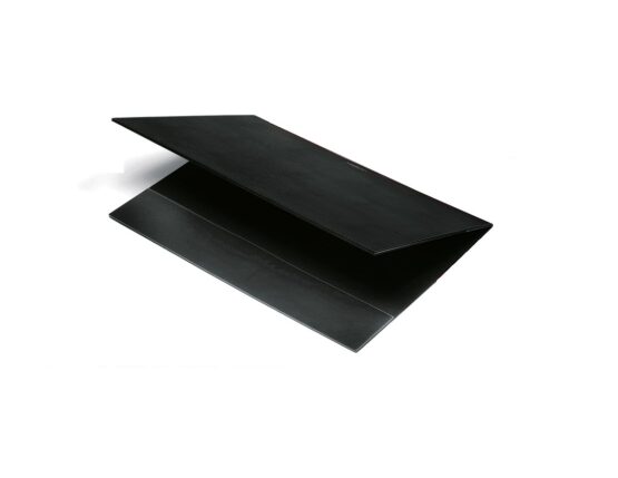 A.G. SPALDING&BROS SOTTOMANO A LIBRO IN PELLE COLORE NERO 584250U900 - immagine 2