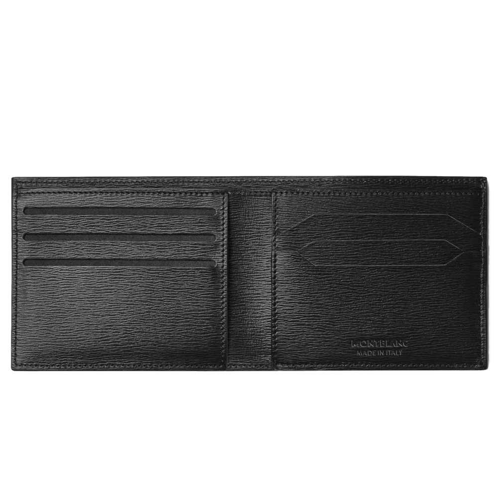 MONTBLANC 129242 MEISTERSTÜCK 4810 PORTAFOGLI 6 CC 2 SCOMPARTI PER BANCONOTE - immagine 2