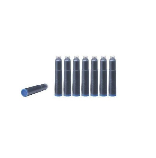 MONTBLANC 128198 INK CARTRIDGE ROYAL BLUE CONF. 8 PEZZI - immagine 2