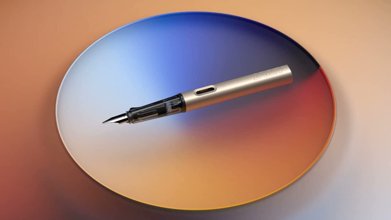 LAMY AL STAR 050 - 1235652 PENNA STILOGRAFICA PENNINO F IN ALLUMINIO COSMIC - immagine 2