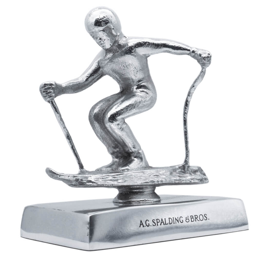 A.G. SPALDING & BROS 862867U828 FERMACARTE RIPRODUZIONE SKIER