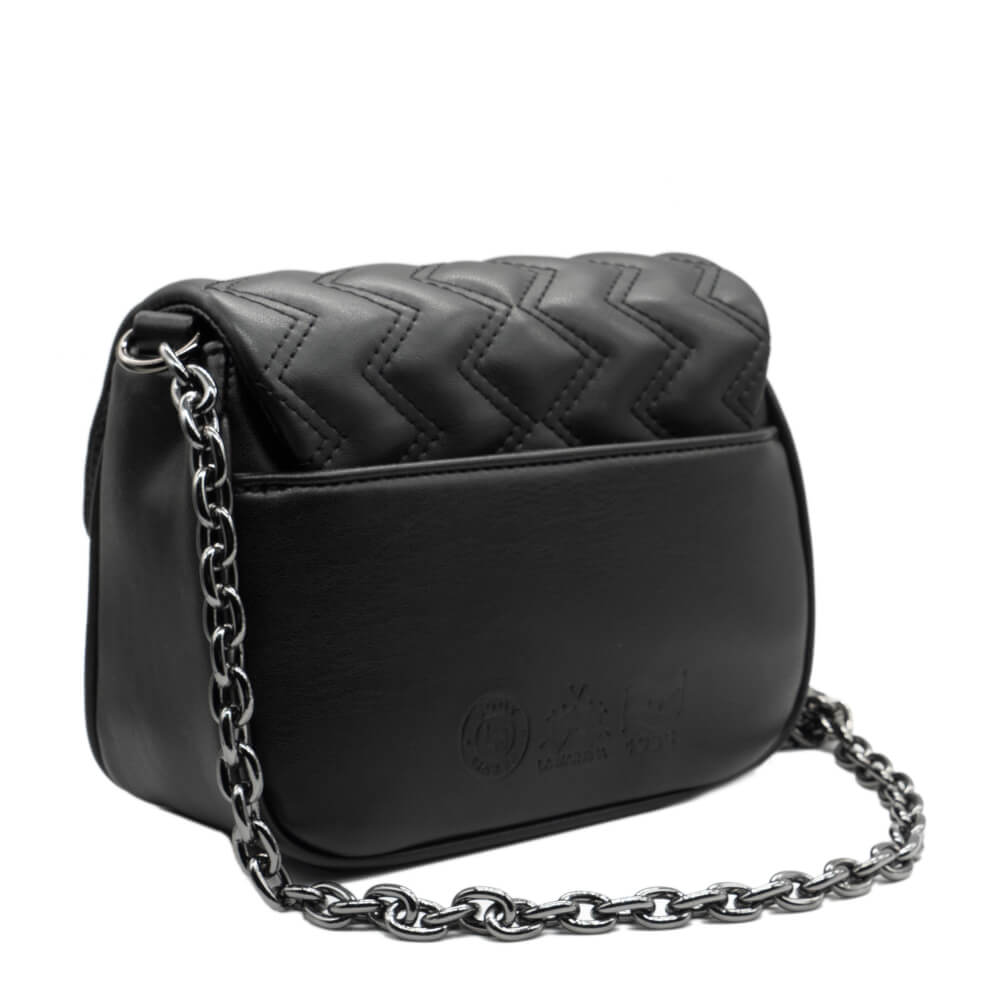 LA MARTINA BORSA BRIANA COLORE NERO LMBA00941T METALLI FINITURA CANNA DI FUCILE - immagine 4
