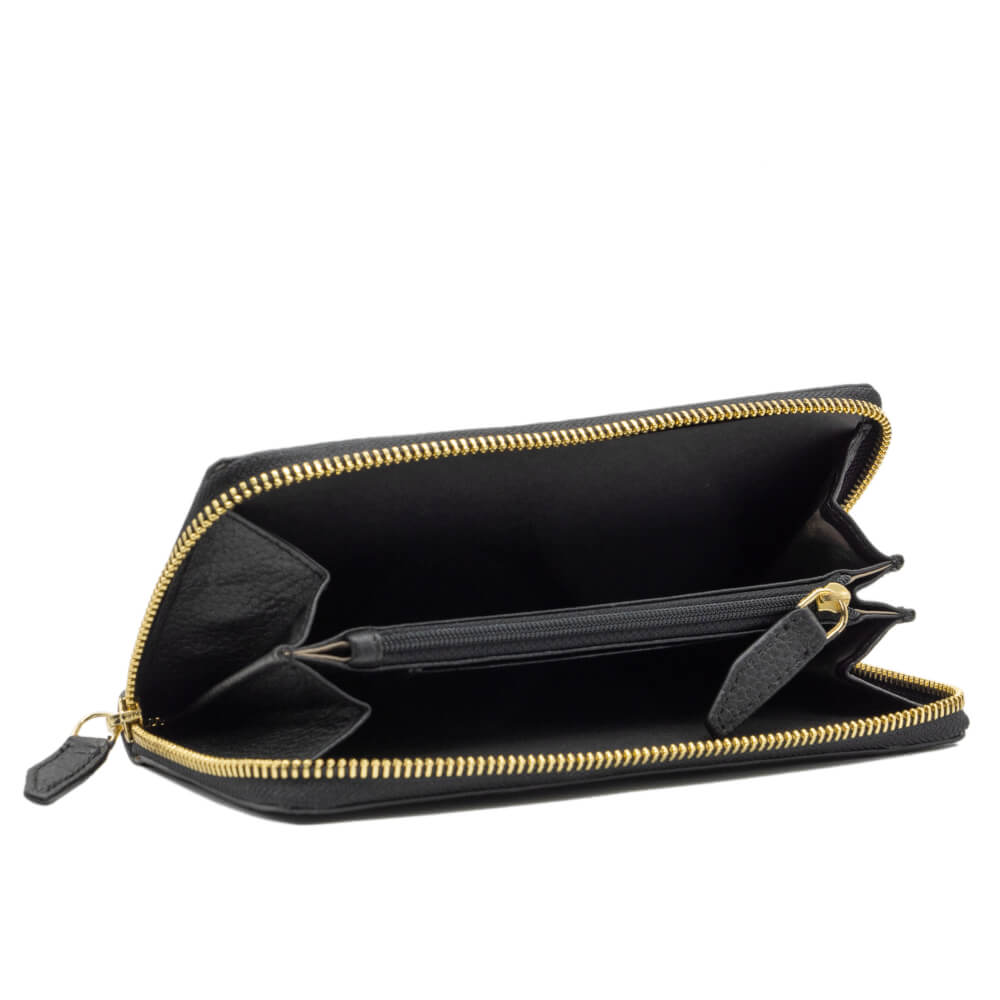 LA MARTINA PORTAFOGLI DONNA HERITAGE NERO LMPD00756M - immagine 3