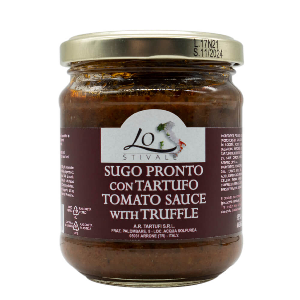 LOSTIVALE SUGO PRONTO CON TARTUFO 180G - LOST42 - LUXURY FOOD