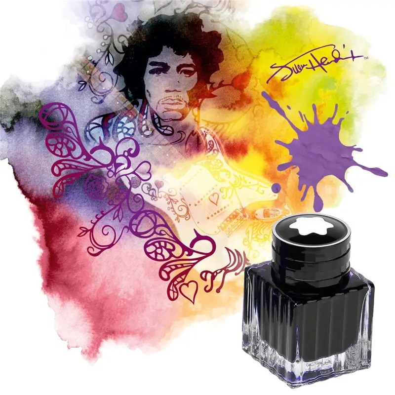 MONTBLANC 129484 BOTTIGLIA INCHIOSTRO VIOLA J.HENDRIX 50ML - immagine 2