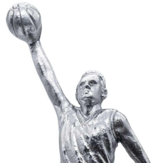 A.G. SPALDING & BROS 862864U828 FERMACARTE RIPRODUZIONE BASKET PLAYER - immagine 2