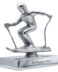 A.G. SPALDING & BROS 862867U828 FERMACARTE RIPRODUZIONE SKIER