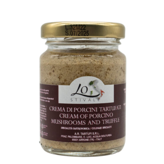 LOSTIVALE CREMA DI PORCINI TARTUFATI 80G - LOST40 - LUXURY FOOD