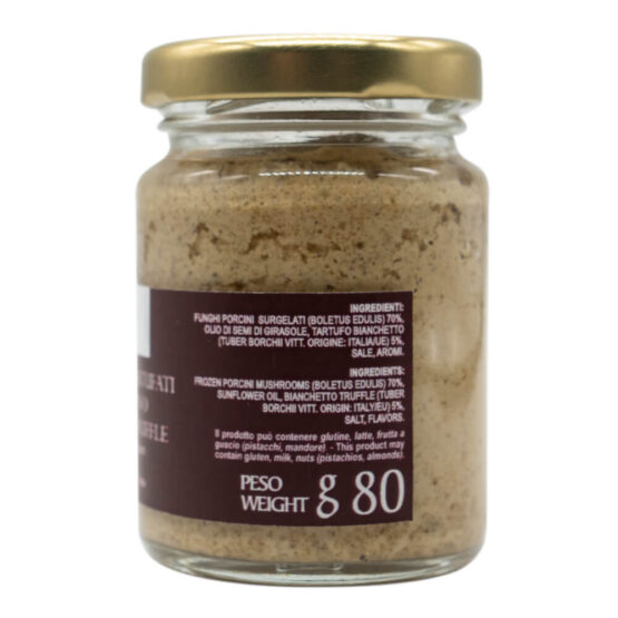 LOSTIVALE CREMA DI PORCINI TARTUFATI 80G - LOST40 - LUXURY FOOD - immagine 2