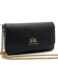 LA MARTINA BORSA POCHETTE IN PELLE HERITAGE COLORE NERO NERA LMBA00824M