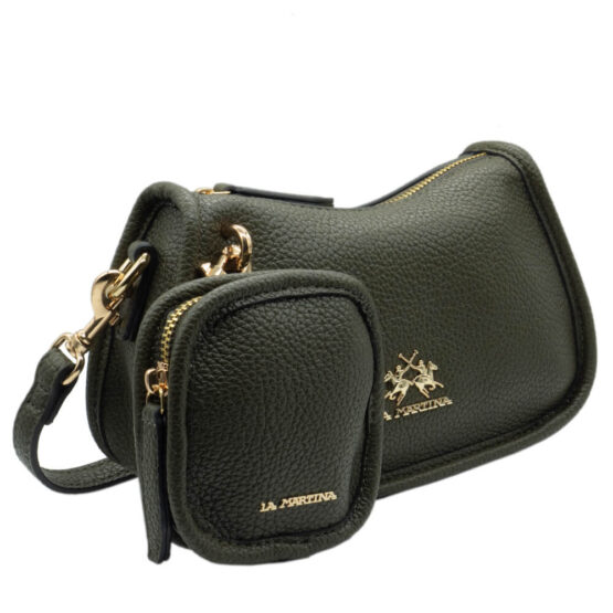 LA MARTINA BORSA CON BORSELLINO DANILA COLORE VERDE LMBA00877T Lostivale