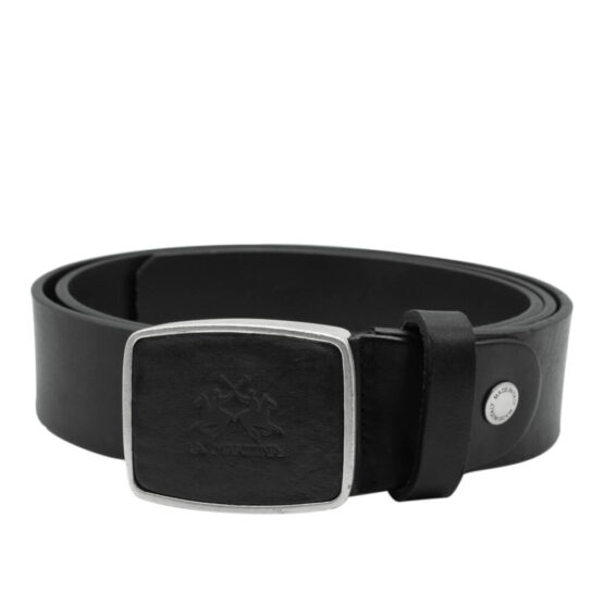 LA MARTINA CINTURA SPORTIVA UOMO LMCU00957M120 CUOIO NERO CM 4 x 120