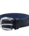 LA MARTINA CINTURA SPORTIVA LMCU01016M125 PELLE COLORE BLU MACULATO CM 3,5 x 125