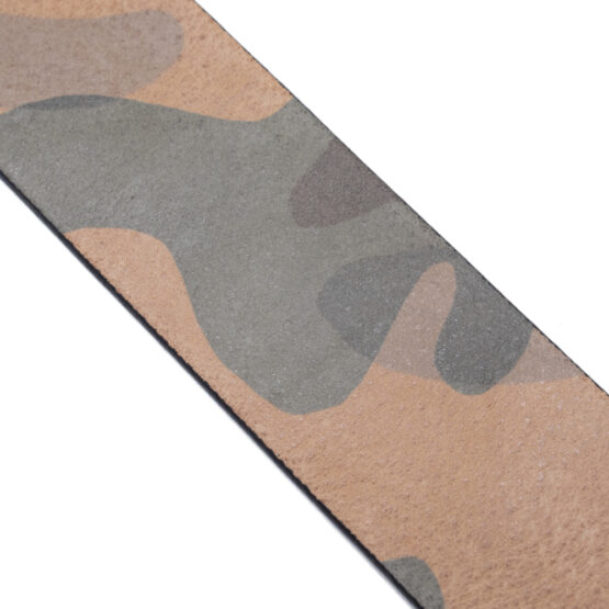 LA MARTINA CINTURA SPORTIVA LMCU01016M125 PELLE COLORE MACULATO CM 3,5 x 125 - immagine 3