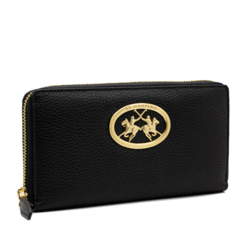 LA MARTINA PORTAFOGLI DONNA HERITAGE NERO LMPD00756M