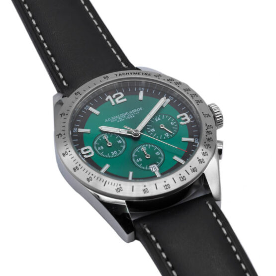 A.G.SPALDING & BROS OROLOGIO BANGOR  CHRONO 174369P900 CINTURINO IN PELLE - immagine 3