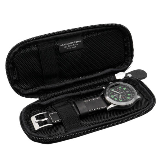 A.G.SPALDING & BROS OROLOGIO ROXBURY  CHRONO 174377P900 CINTURINO IN PELLE - immagine 6