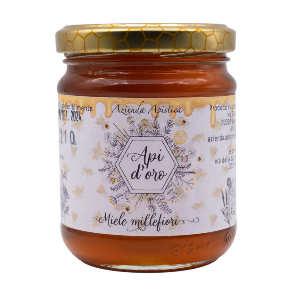 MIELE MILLEFIORI DI ACACIA E TRIFOGLIO 250G LOST70 Luxury Food