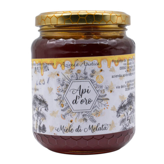 MIELE DI MELATA 500G IN VASETTO DI VETRO Luxury Food LOST75