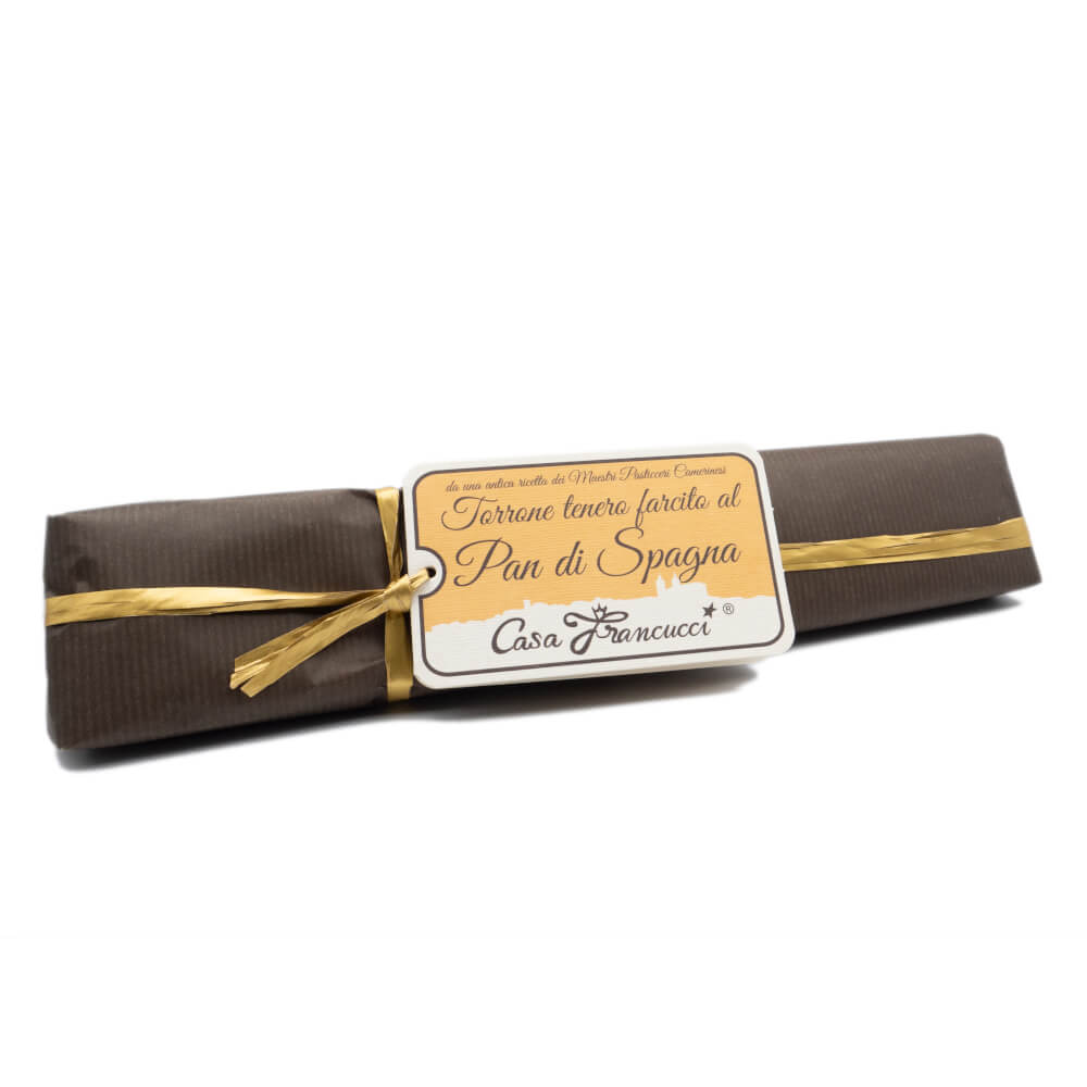 TORRONE TENERO FARCITO AL PAN DI SPAGNA  CASA FRANCUCCI LOST85 LUXURY FOOD