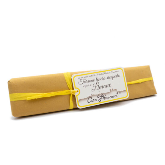 TORRONE TENERO RICOPERTO AL LIMONE - CASA FRANCUCCI - LUXURY FOOD LOSTIVALE LOST91
