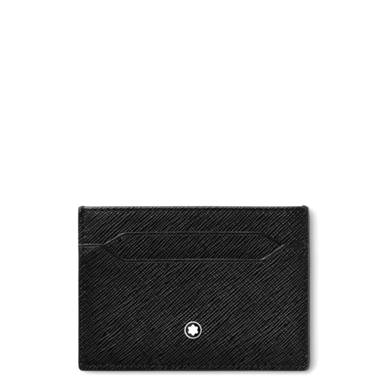MONTBLANC 130324 SARTORIAL PORTACARTE DI CREDITO IN PELLE SAFFIANO COLORE NERO