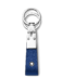 MONTBLANC SARTORIAL PORTACHIAVI IN PELLE DOPPIO ANELLO 130817 COLORE BLU