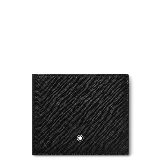 MONTBLANC 130317 SARTORIAL PORTAFOGLI 8CC IN PELLE STAMPA SAFFIANO COL.NERO - immagine 2
