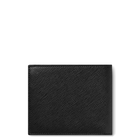 MONTBLANC 130317 SARTORIAL PORTAFOGLI 8CC IN PELLE STAMPA SAFFIANO COL.NERO - immagine 3