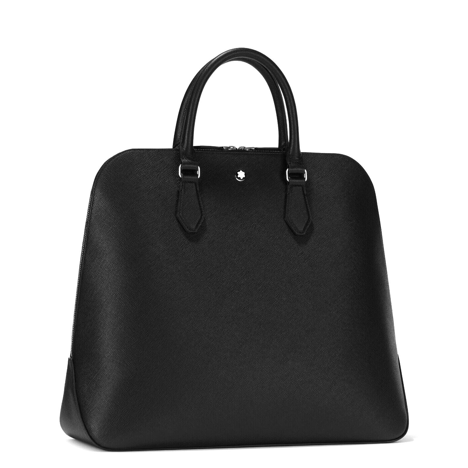 MONTBLANC SARTORIAL 130280  BORSA BOWLING IN PELLE SAFFIANO COLORE NERO - immagine 6