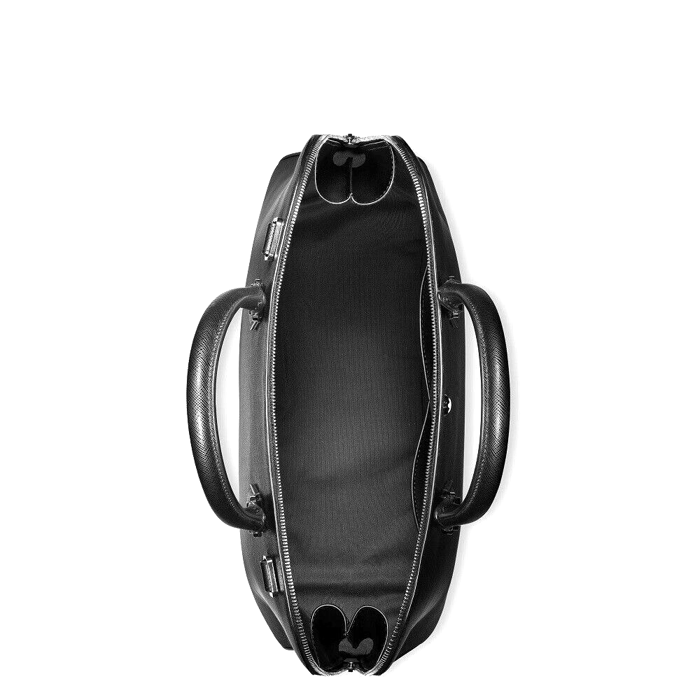 MONTBLANC SARTORIAL 130280  BORSA BOWLING IN PELLE SAFFIANO COLORE NERO - immagine 4