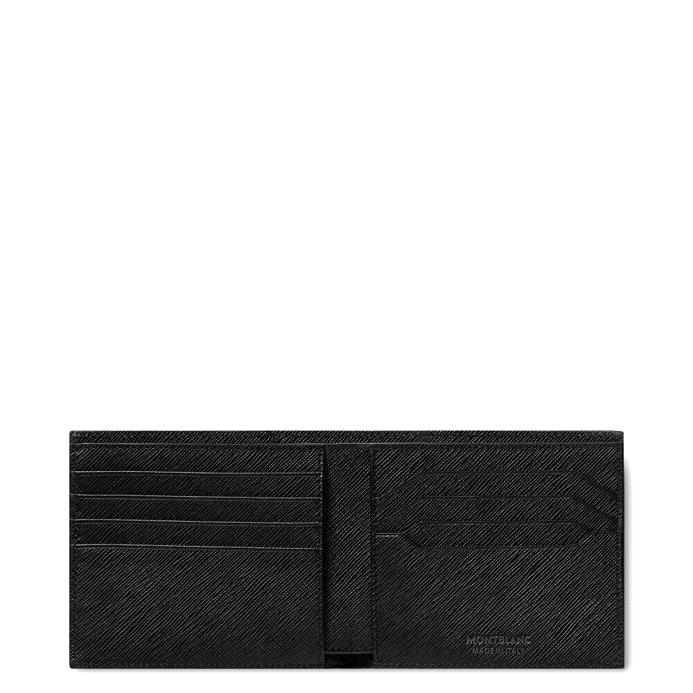 MONTBLANC 130317 SARTORIAL PORTAFOGLI 8CC IN PELLE STAMPA SAFFIANO COL.NERO