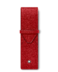 MONTBLANC SARTORIAL 131204 PORTAPENNE 2 STRUMENTI IN PELLE SAFFIANO COL.ROSSO