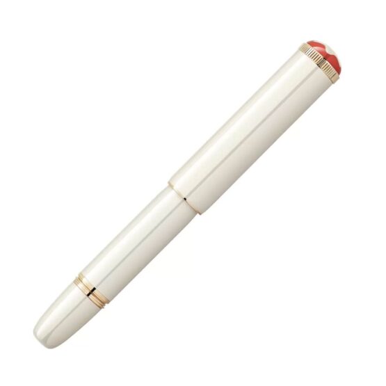 MONTBLANC Heritage Rouge et Noir “Baby” Edizione Speciale 128122 Penna Roller - immagine 2