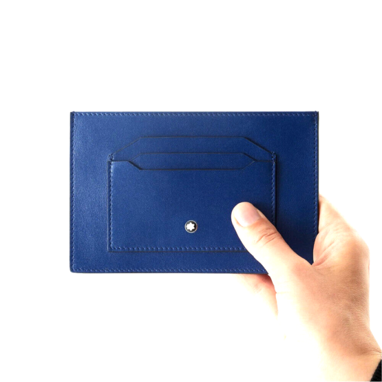 MONTBLANC MEISTERSTUCK SELECTION SOFT 129910 PORTACARTE A BUSTA TASCA CENTRALE - immagine 5
