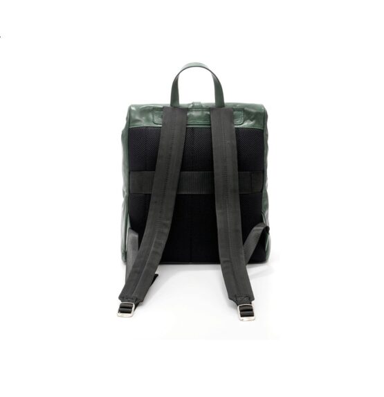 A.G.SPALDING & BROS 309241U332  ROLL TOP ZAINO SOFT-TECH MORBIDA PELLE COLORE VERDE - immagine 3