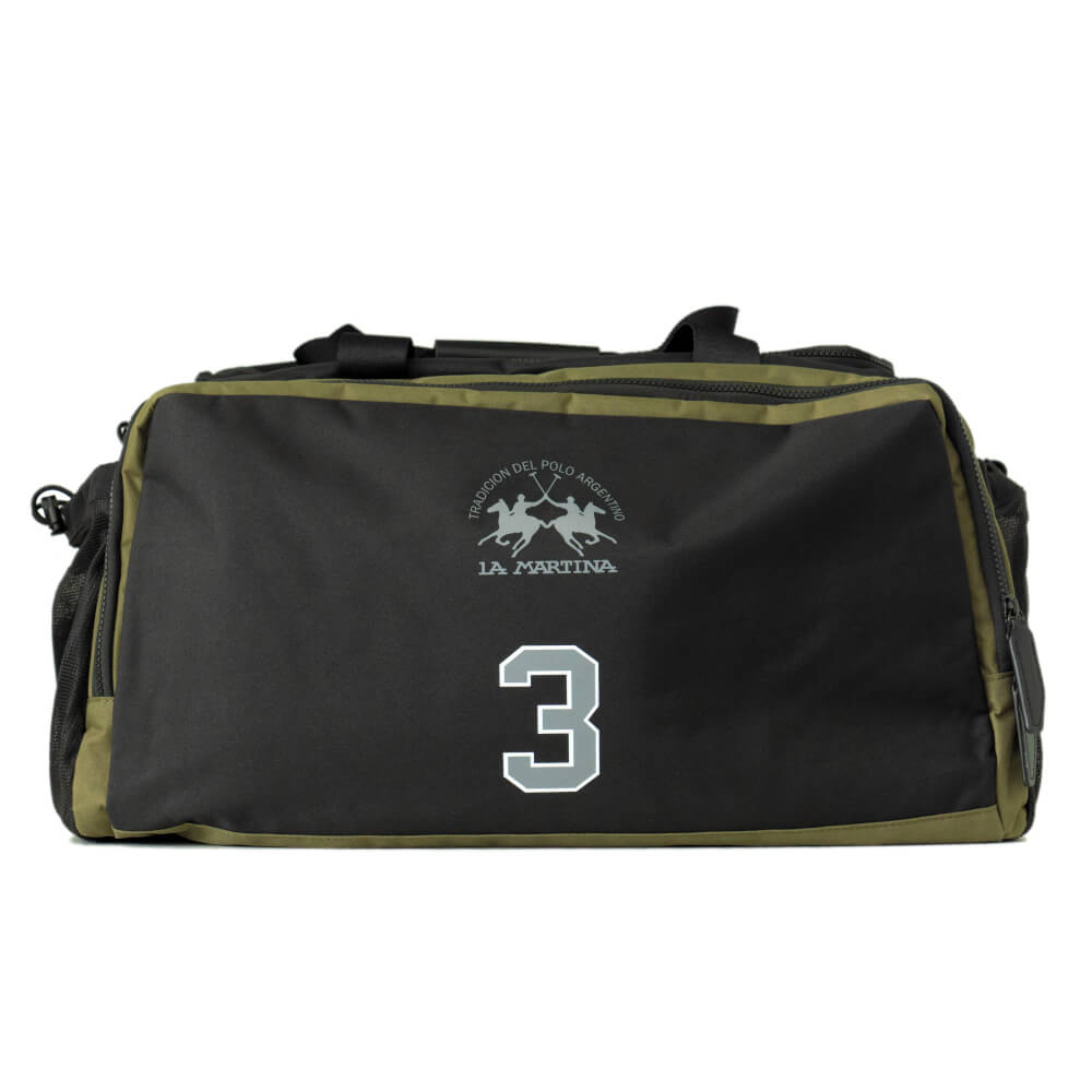 LA MARTINA BORSONE DA VIAGGIO SPORTIVO JULIO COLORE VERDE/NERO LMBR00973T