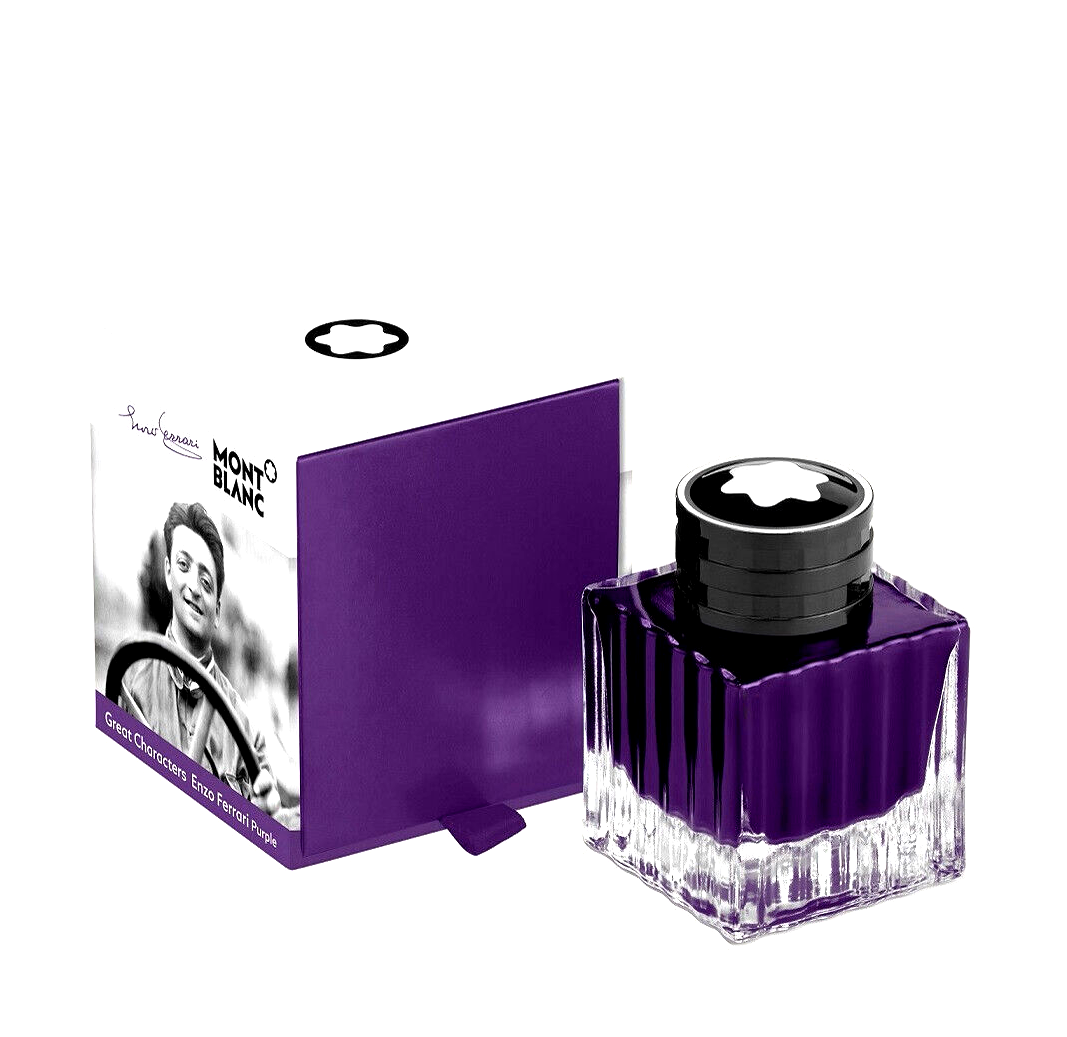 MONTBLANC 128080  Great Characters Enzo Ferrari Ink Purple Special Edition 50ML
