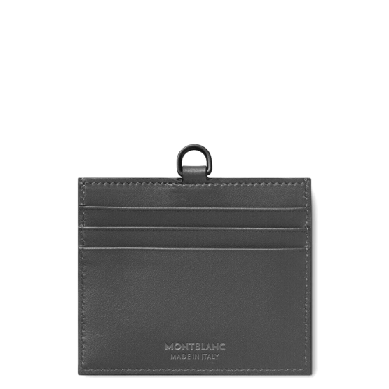MONTBLANC 130259 EXTREME 3.0 PORTACARTE DI CREDITO IN PELLE 6 SCOMPARTI GRIGIO - immagine 2